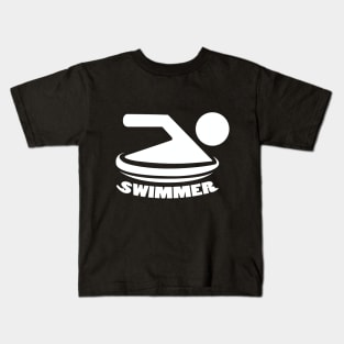 swimmer Kids T-Shirt